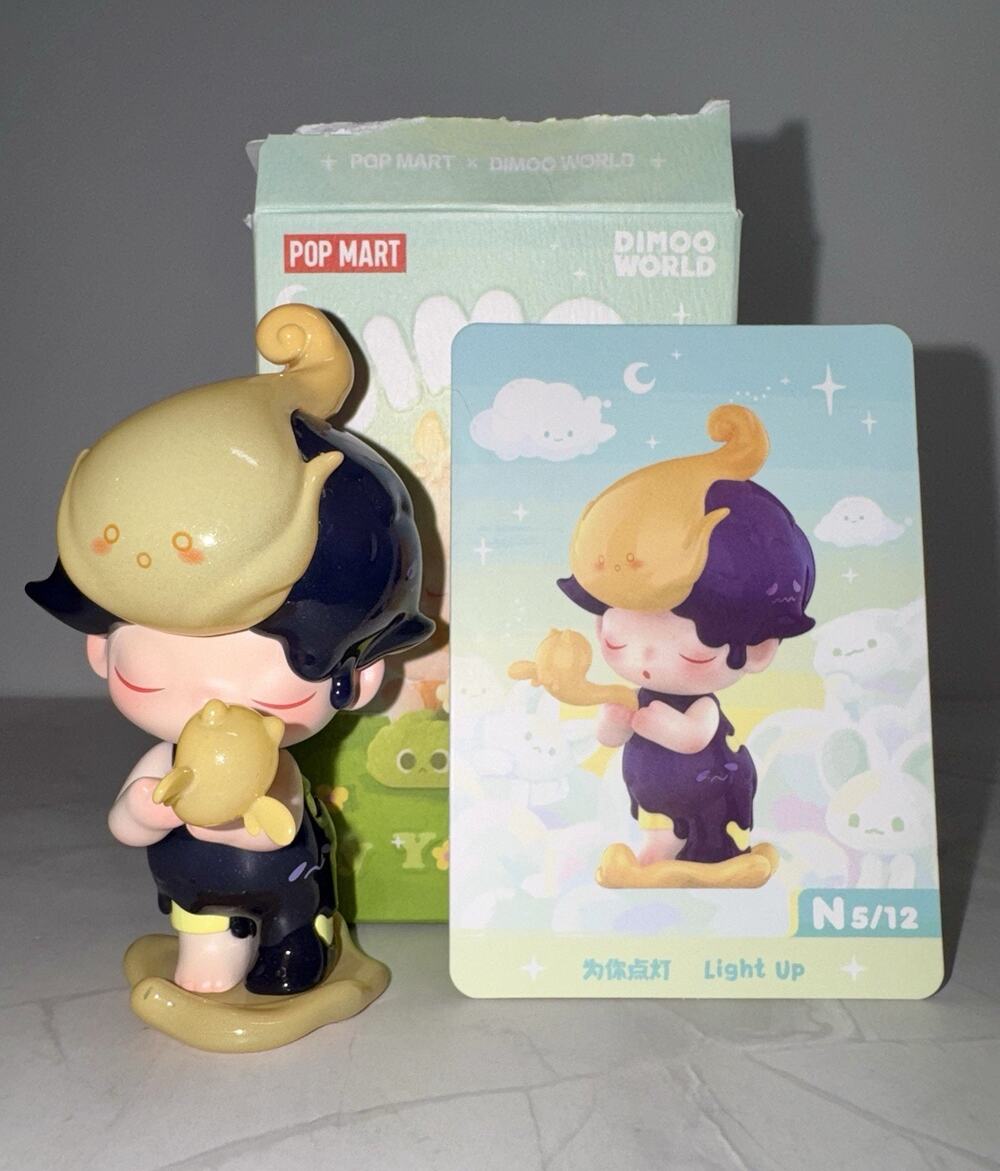 Authentic Pop MART x Dimoo By Your Side Series Confirmed Figure "Light It Up"